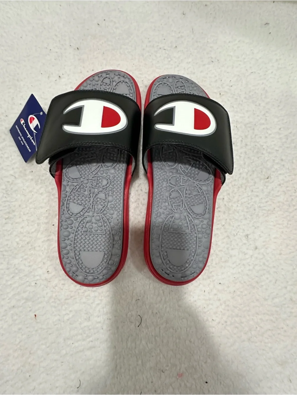 Champion grey cushioned